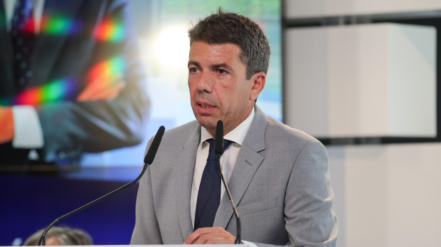 El presidente de la Generalitat Valenciana, Carlos Mazón