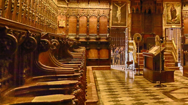 Silla episcopal de la catedral de Sevilla