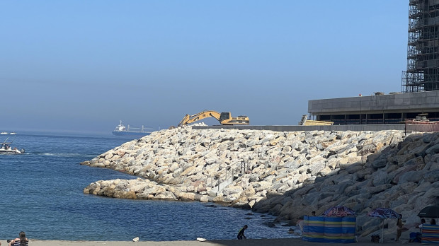 El hecho de que Gibraltar amplíe su superficie mediante la construcción en suelo marino no es algo nuevo