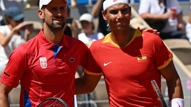 Rafa Nadal y Novak Djokovic en su duelo número 60