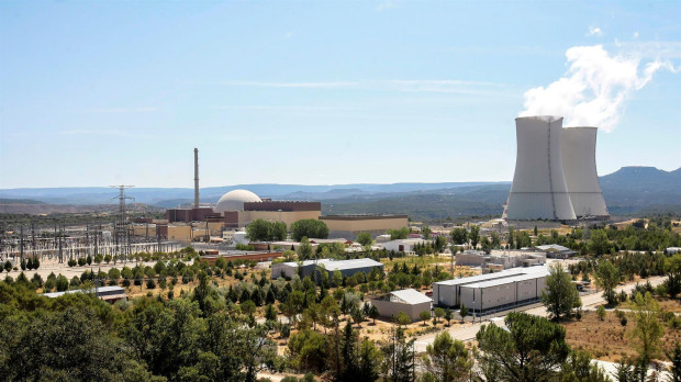 Vista general de la Central Nuclear de Trillo