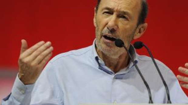 El ex secretario general del PSOE Alfredo Pérez Rubalcaba
