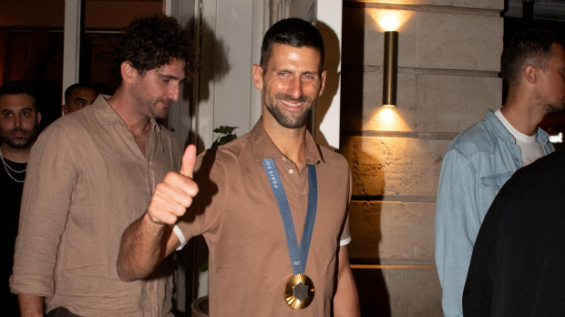 Novak Djokovic in Paris