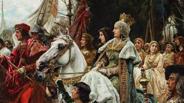La rendición de Granada (1882) de Francisco Pradilla