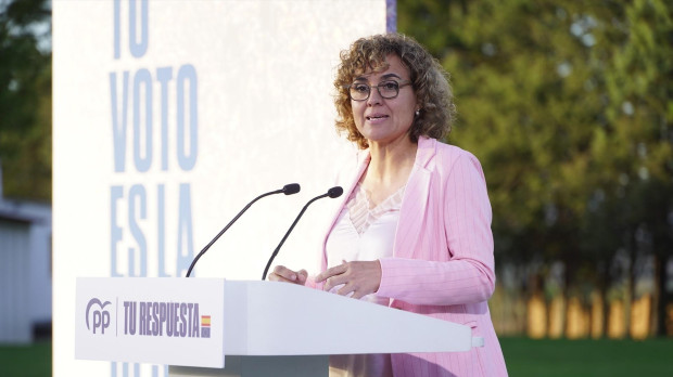 La portavoz del PP en el Parlamento Europeo, Dolors Montserrat