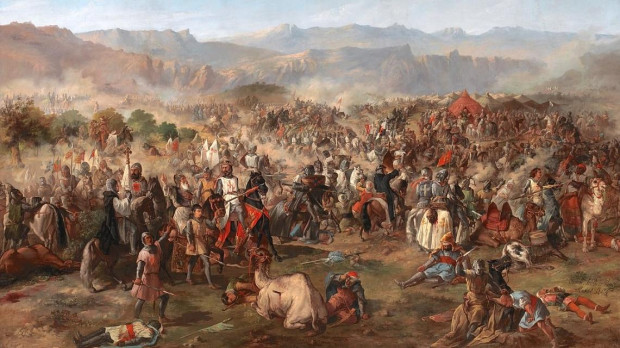 La Batalla de las Navas de Tolosa (1864( de Van Halen
