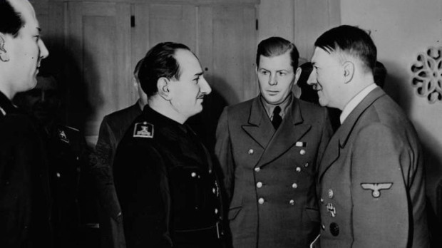 Visita de Arrese a Hitler, en 1943