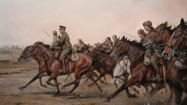 Carga del río Igan, por Augusto Ferrer-Dalmau