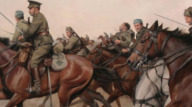 Carga del río Igan, por Augusto Ferrer-Dalmau