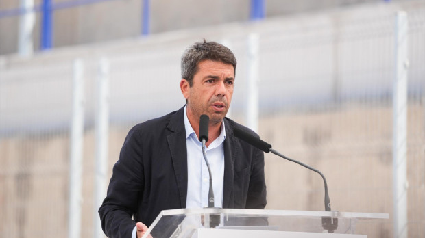 El presidente de la Generalitat Valenciana, Carlos Mazón