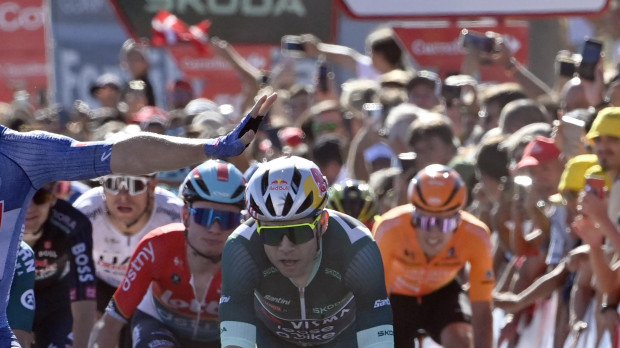 Kaden Groves ganó la segunda etapa de la Vuelta a España entre Cascáis y Ourém