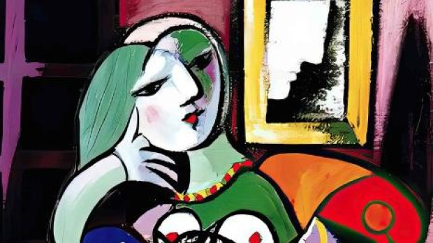 Mujer con un libro (1932) de Picasso