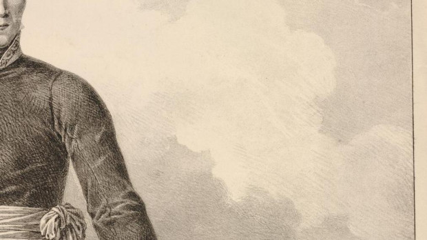 El general Riego (1820), por Hippolyte Lecomte