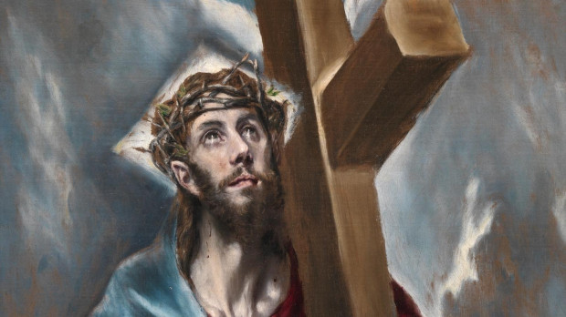 Cristo abrazado a la cruz, de El Greco