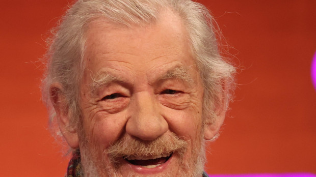 Sir Ian McKellen during the filming for the Graham Norton Show at BBC Studioworks 6 Television Centre, Wood Lane, London, to be aired on BBC One on Friday evening. Picture date: Thursday February 8, 2024.