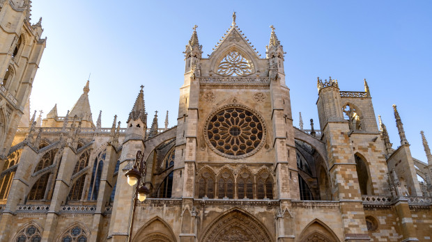 La catedral de León, una de las joyas de la ciudad