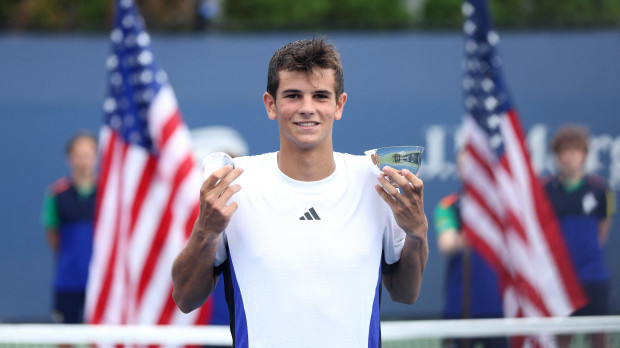 Rafael Jodar se convirtió en el cuarto español en ganar el US Open en categoría júnior