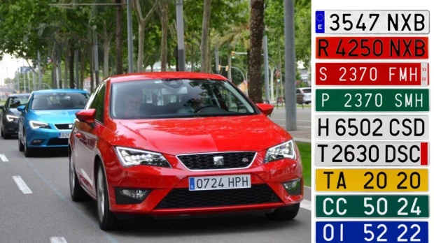 Las placas africanas serán válidas a partir de octubre