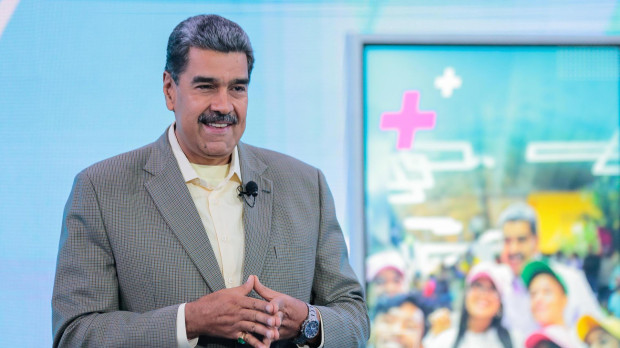 El presidente de Venezuela, Nicolás Maduro, durante su programa de televisión 'Con Maduro +