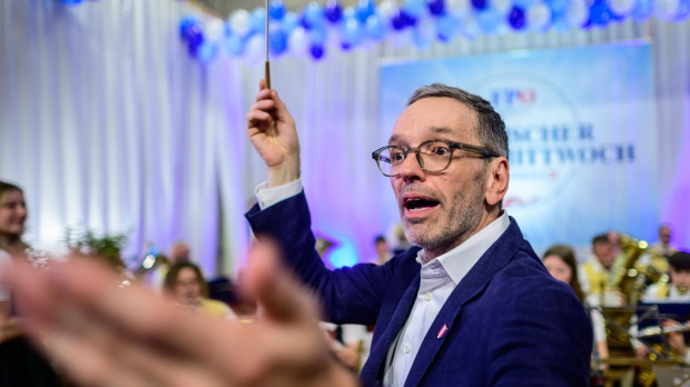 Herbert Kickl, líder del Partido de la Libertad de Austria (FPO)