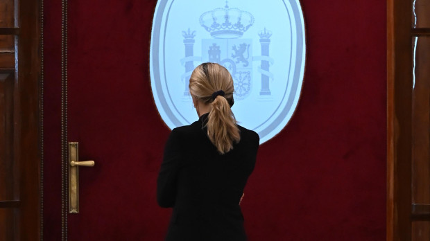 Yolanda Díaz, la semana pasada en el Congreso