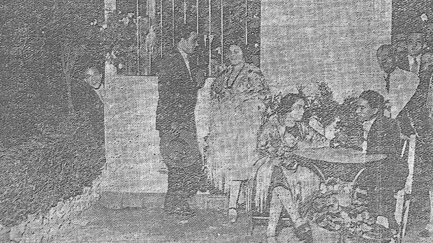 Verbena organizada por la Unión Mercantil en 1927