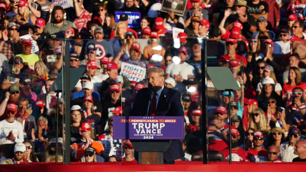 Donald Trump en su regreso a Butler