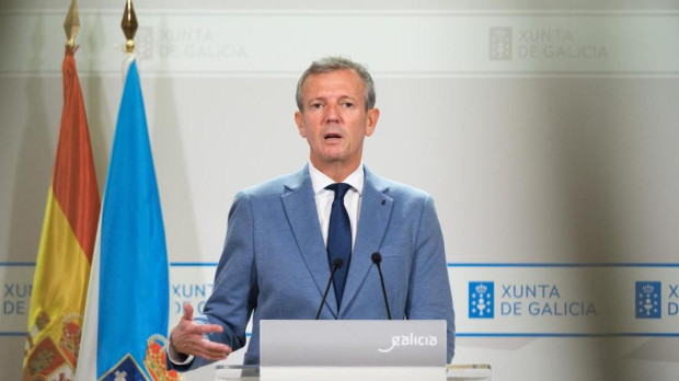 El presidente de la Xunta de Galicia, Alfonso Rueda
