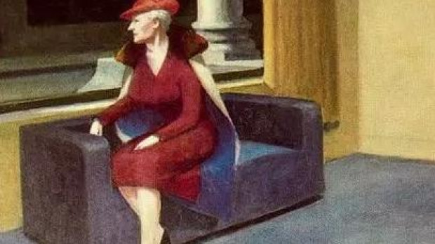 Ventana de hotel (1955) de Edward Hopper