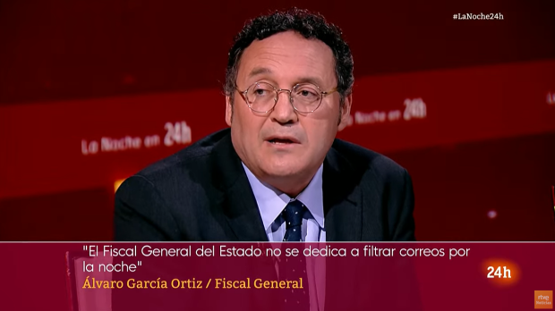 García Ortiz en el programa de TVE