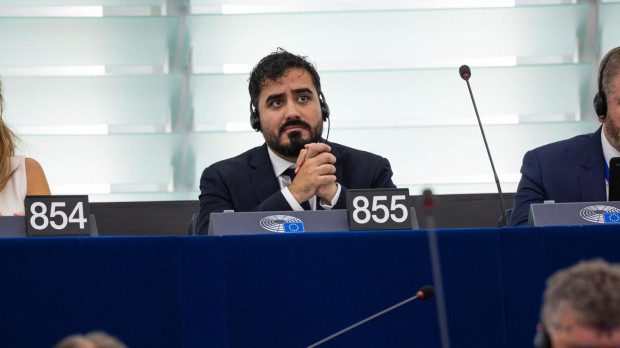 El eurodiputado Alvise Pérez