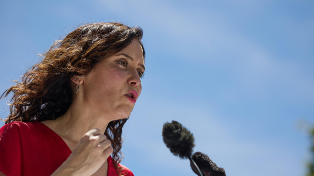 La presidenta de la Comunidad de Madrid, Isabel Díaz Ayuso