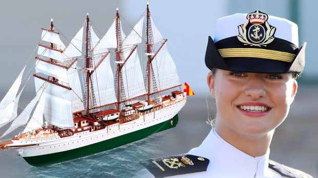 Armada española: El intenso periplo de la Princesa Leonor en Elcano: seis meses, ocho países y más de 17.000 millas náuticas