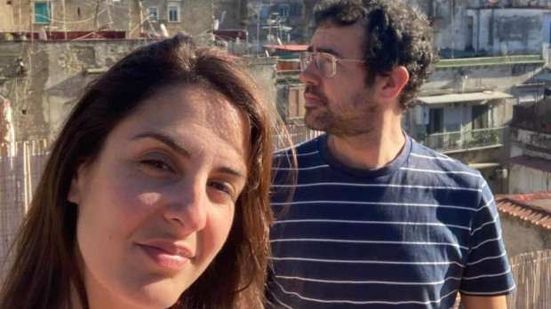 Rita Maestre y Manuel Guedán