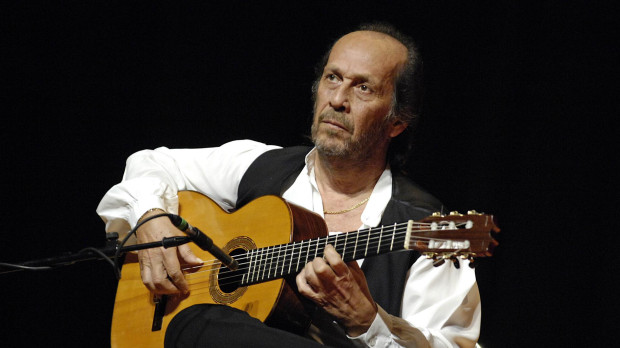 Paco de Lucía durante un concierto en Hamburgo en 2007