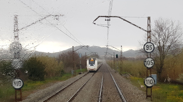 Un tren de Cercanías
