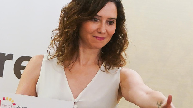 La presidenta Ayuso en Invest Madrid