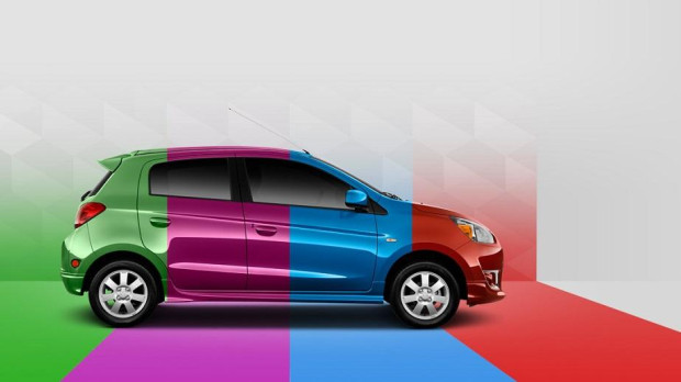 Actualmente puede pintarse un coche casi de cualquier color