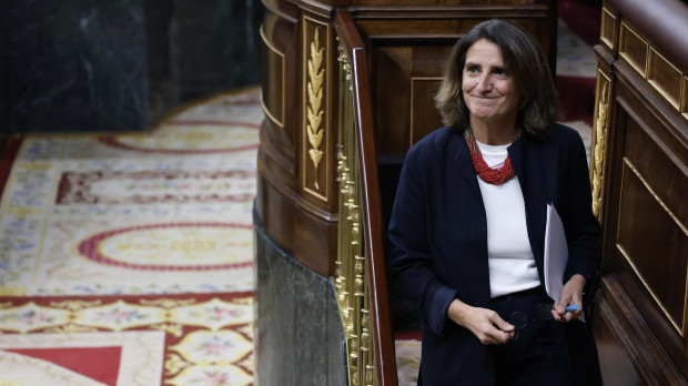La vicepresidenta tercera y ministra para la Transición Ecológica, Teresa Ribera