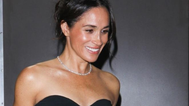 Meghan, Duchess of Sussex, attends The Paley Center for Media hosts Paley Honors Fall Gala honoring in Beverly Hills, California.