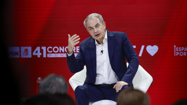 El expresidente del Gobierno José Luis Rodríguez Zapatero