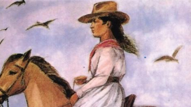 Detalle cubierta Doña Bárbara