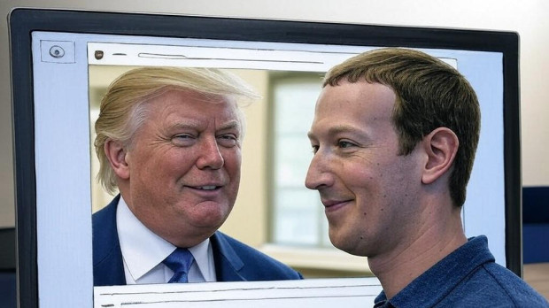 Markz Zuckerberg ha donado un millón de euros a Donald Trump