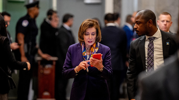 La expresidenta de la Cámara de Representantes de Estados Unidos, Nancy Pelosi