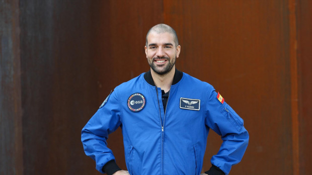 El astronauta de carrera de la ESA, el leonés Pablo Álvarez