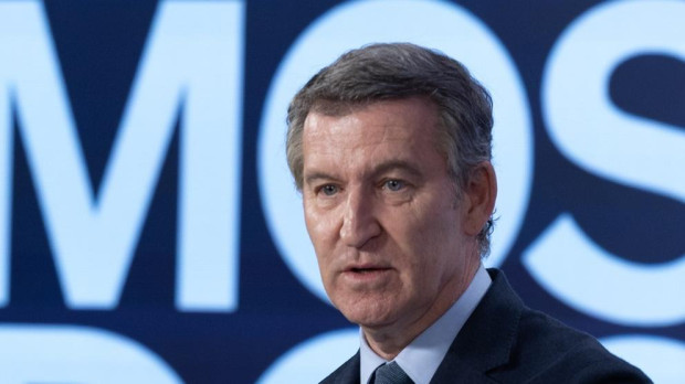 El presidente del Partido Popular, Alberto Núñez Feijóo