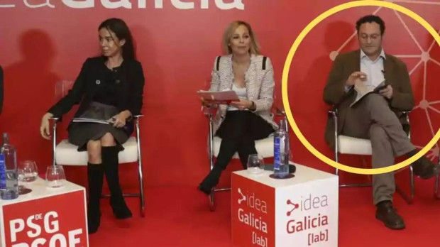 El fiscal general del Estado, Alvaro García Ortiz, durante un mitin del PSOE gallego