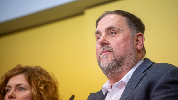 El presidente de ERC, Oriol Junqueras