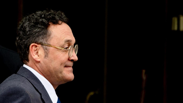 El fiscal general del Estado, Álvaro García Ortiz, a su salida este miércoles, del Tribunal Supremo