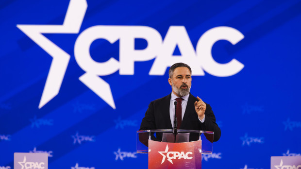 Abascal interviene en la CPAC en Washington